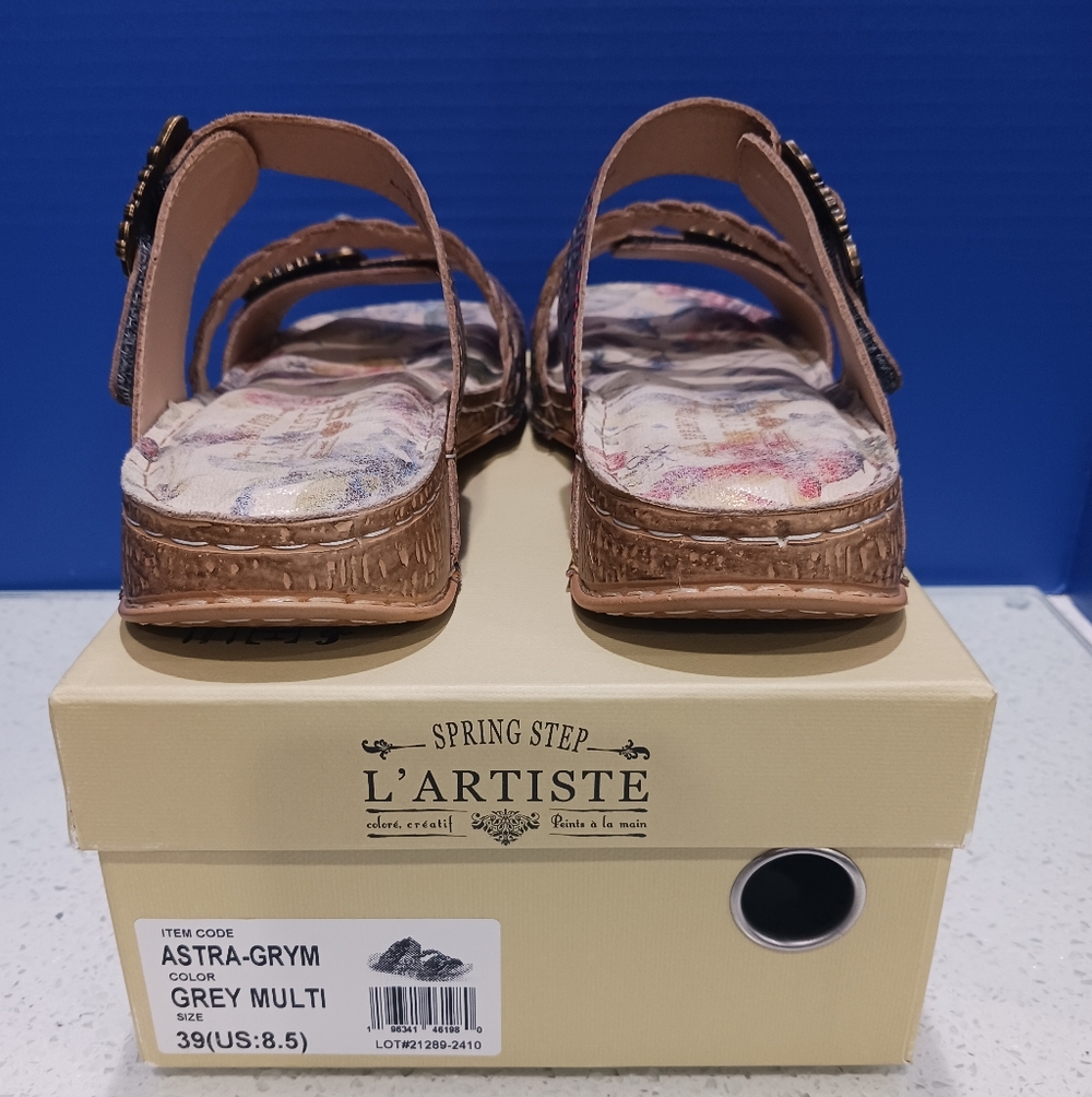 L'Artiste Astra Sandal Grey Multi 8.5 - Picture 2 of 7